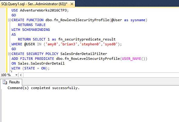 sqlserver 2016