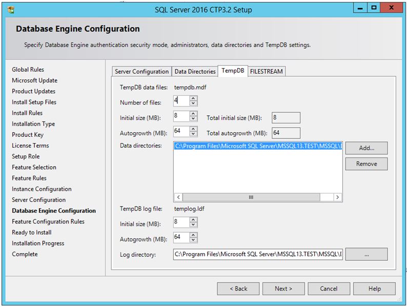 sqlserver 2016